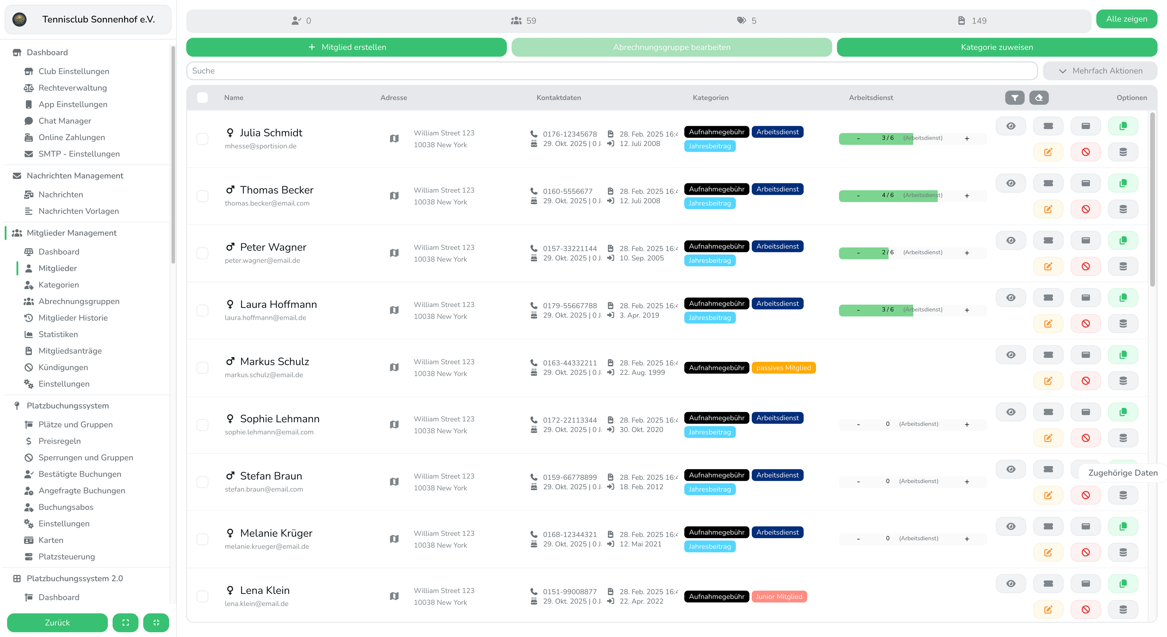 Mitgliederverwaltung, die deinen Verein spürbar entlastet
